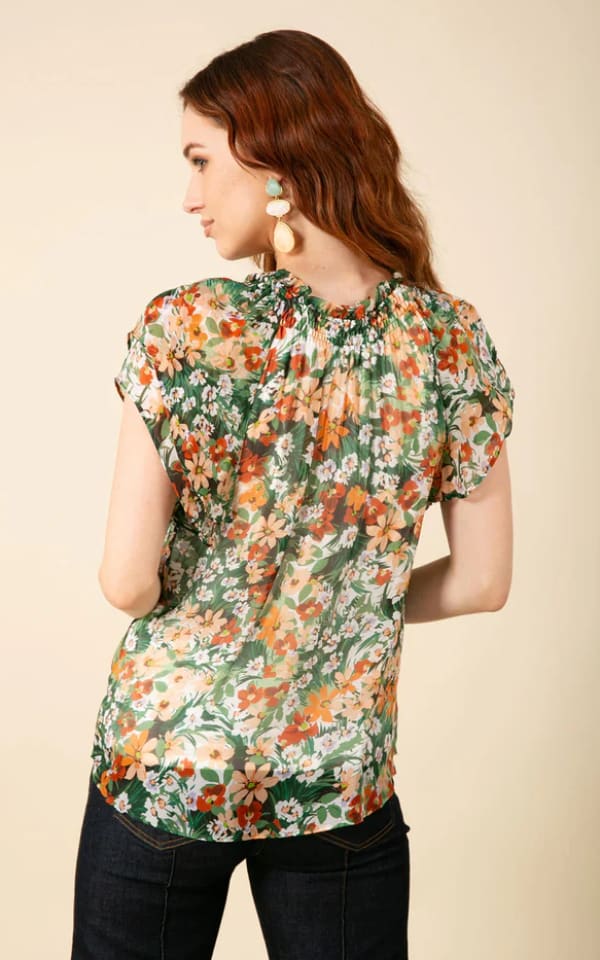 Hale Bob- Amina Chiffon Blouse