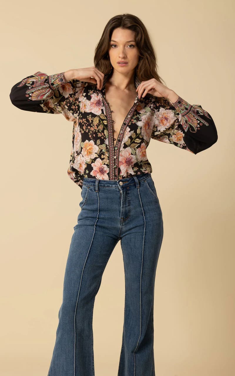 Hale Bob- Hannah Silk Blouse