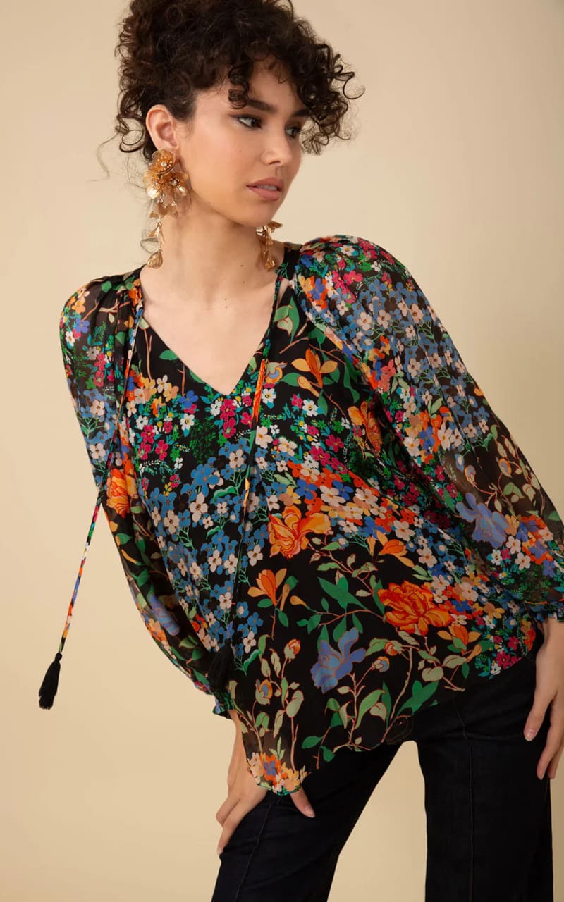 Hale Bob - Carmen Chiffon Top - Blouse