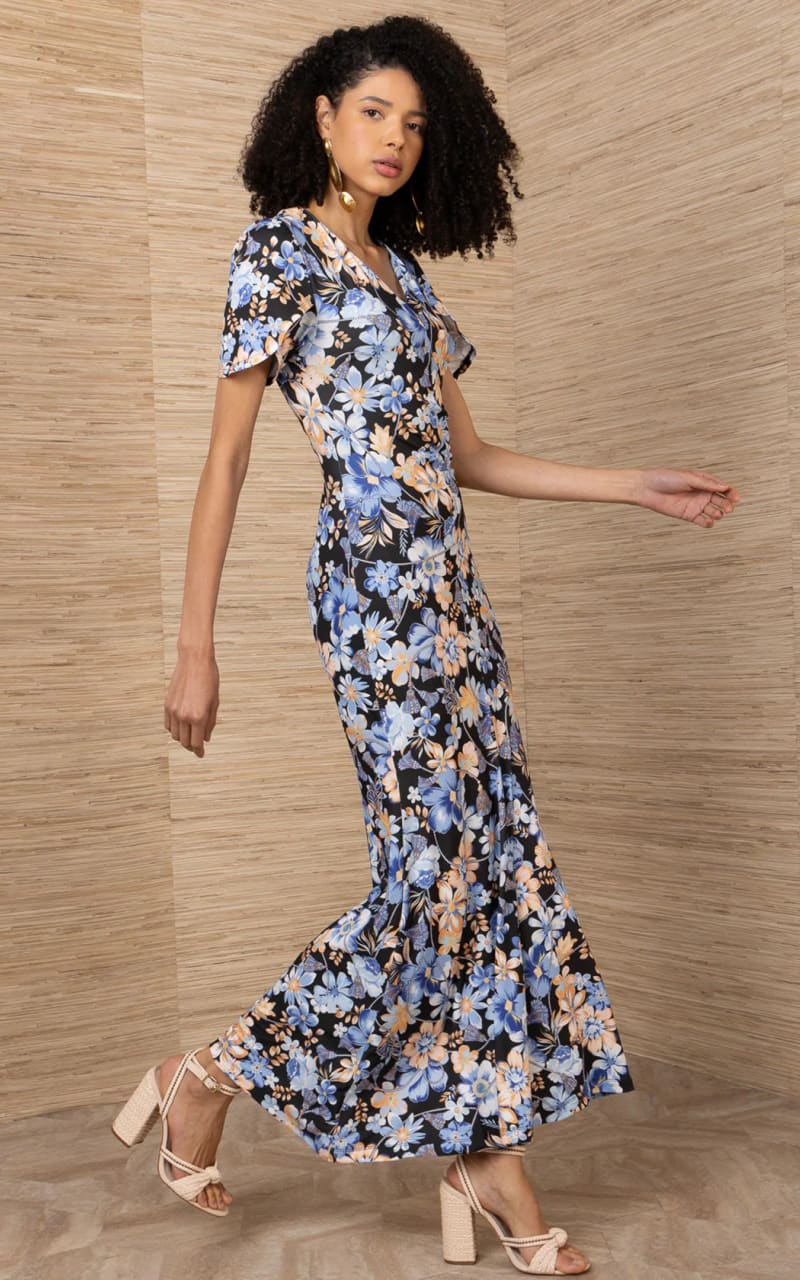 Hale Bob- Evadne Jersey Dress - Black / XS - DRESS