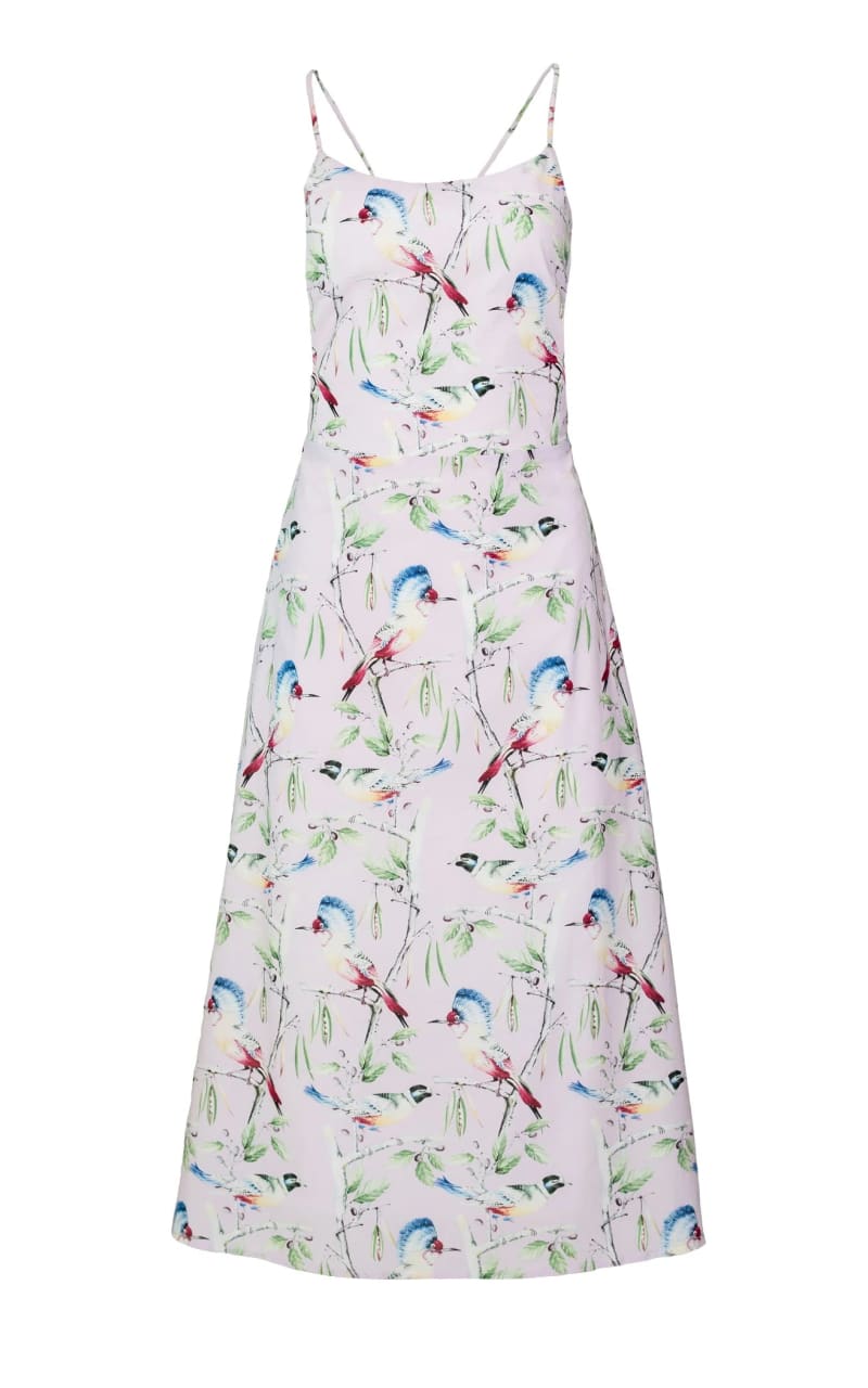 Hilary MacMillan- Lace Up Midi Dress | floc boutique