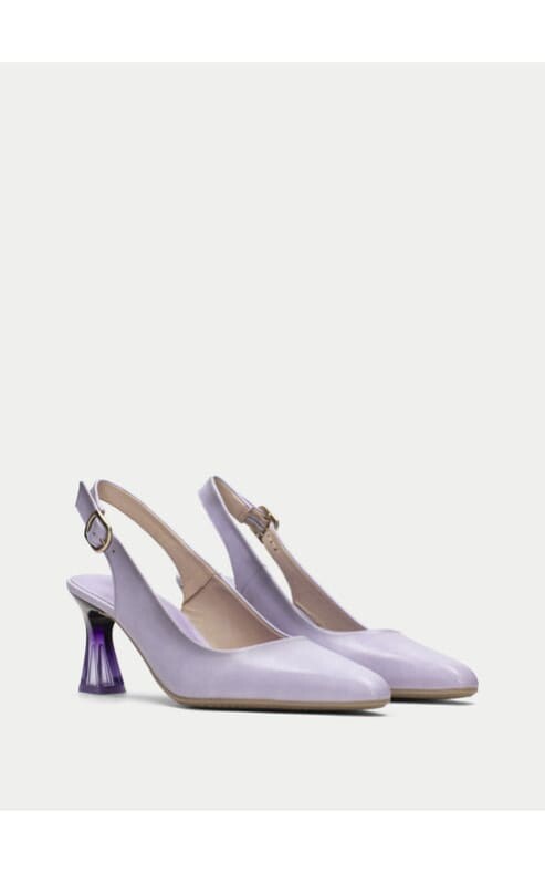 Hispanitas - Dalia Buckle Slingback Heel in Lavanda