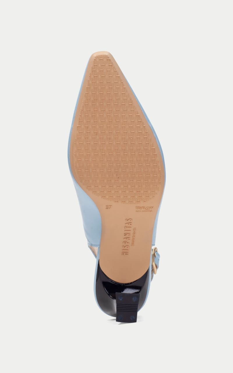 Hispanitas- Dalia Slingback Heel in Soho Celeste - footwear