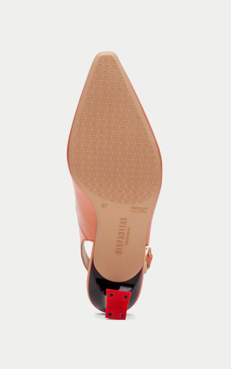Hispanitas- Dalia Slingback Heel in Soho Coral - footwear