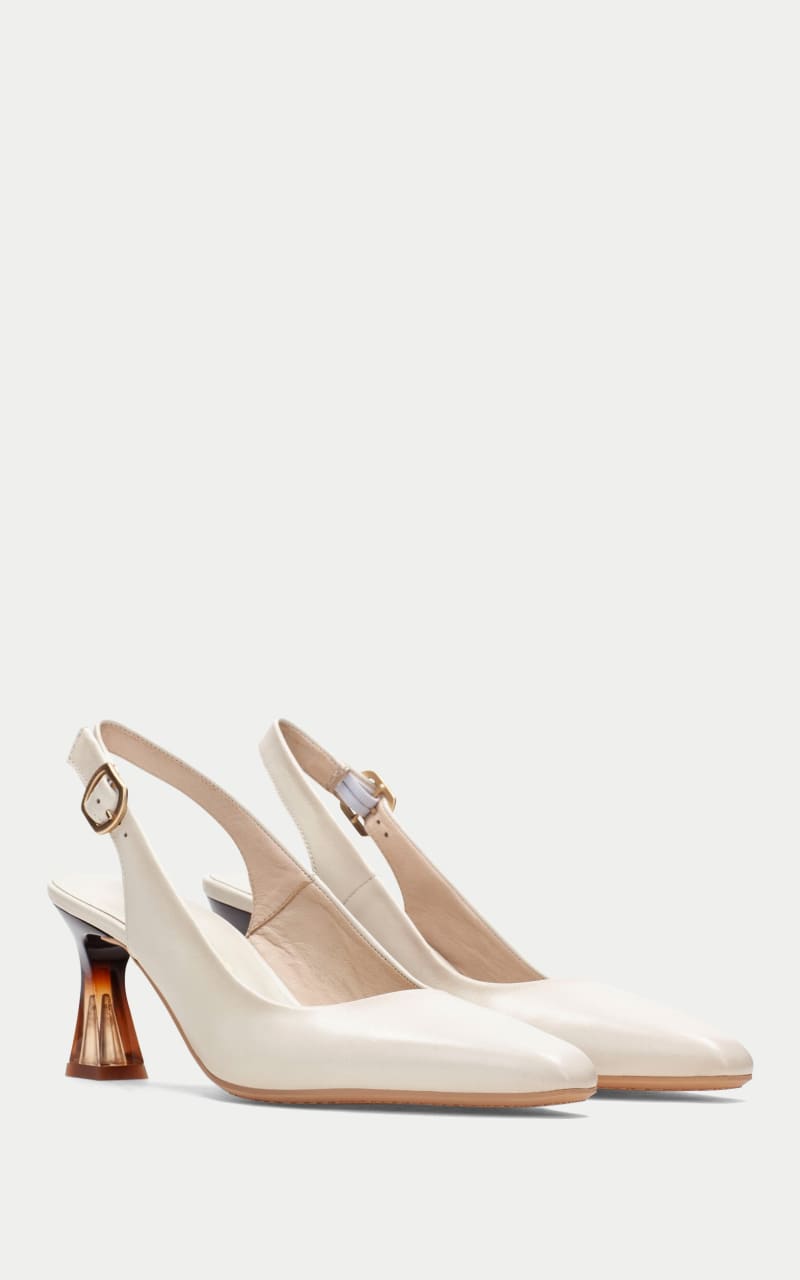 Hispanitas- Dalia Slingback Heel in Soho Latte - footwear