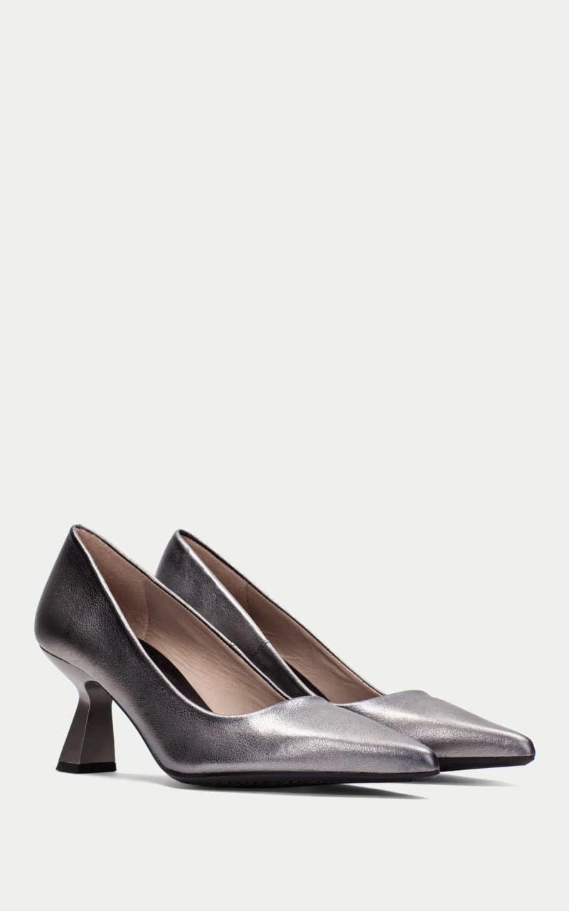 Hispanitas- Nova Pump in Menorca Acero - footwear