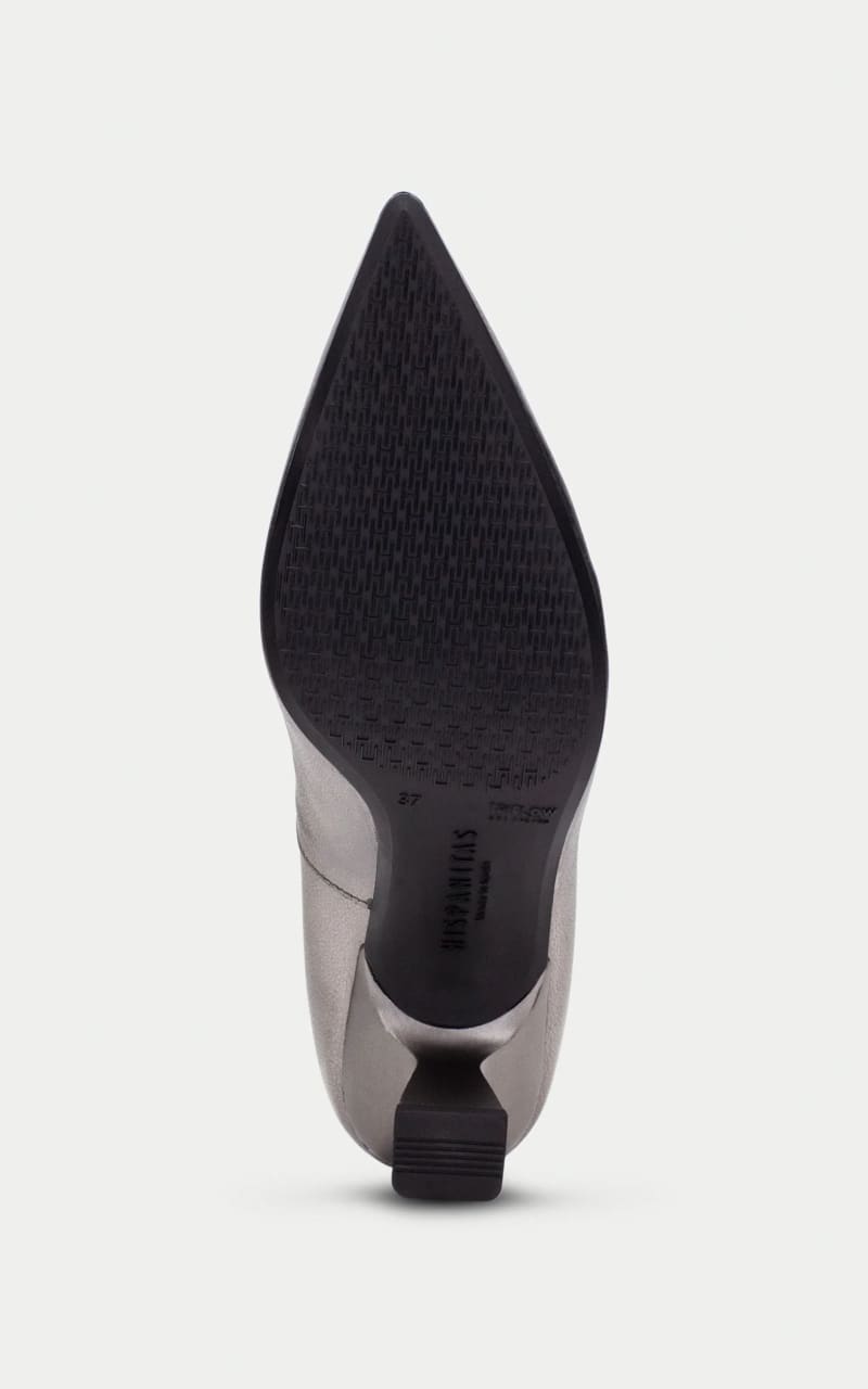 Hispanitas- Nova Pump in Menorca Acero - footwear