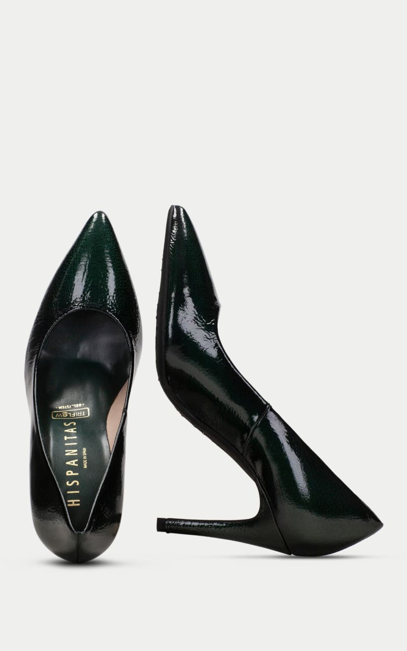 Forest green pumps on sale