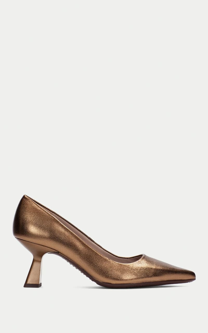 Hispanitas- Nova Pump in Menorca Oro Viejo - footwear