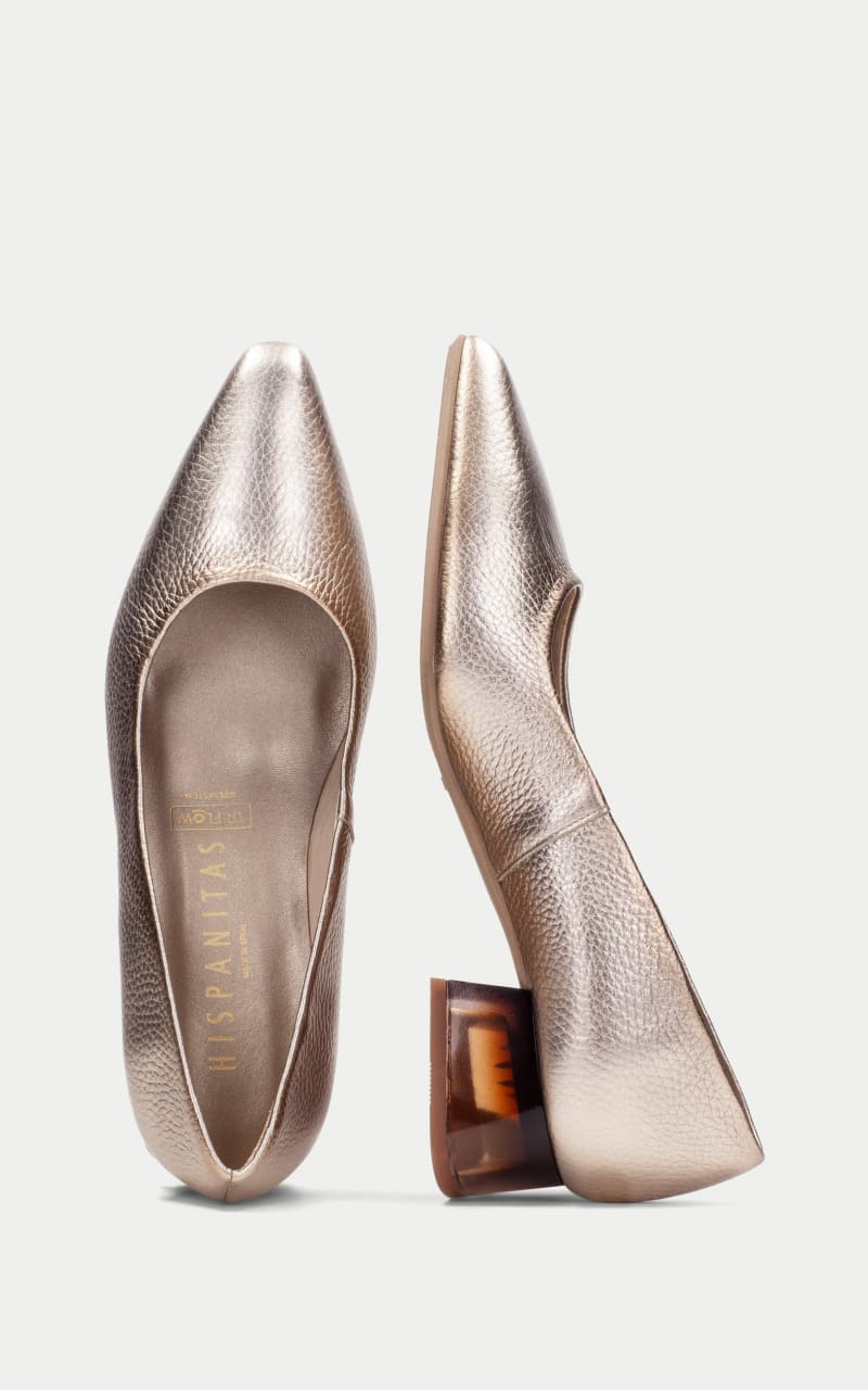 Hispanitas- Sahara Flat in Menorca Cava - footwear