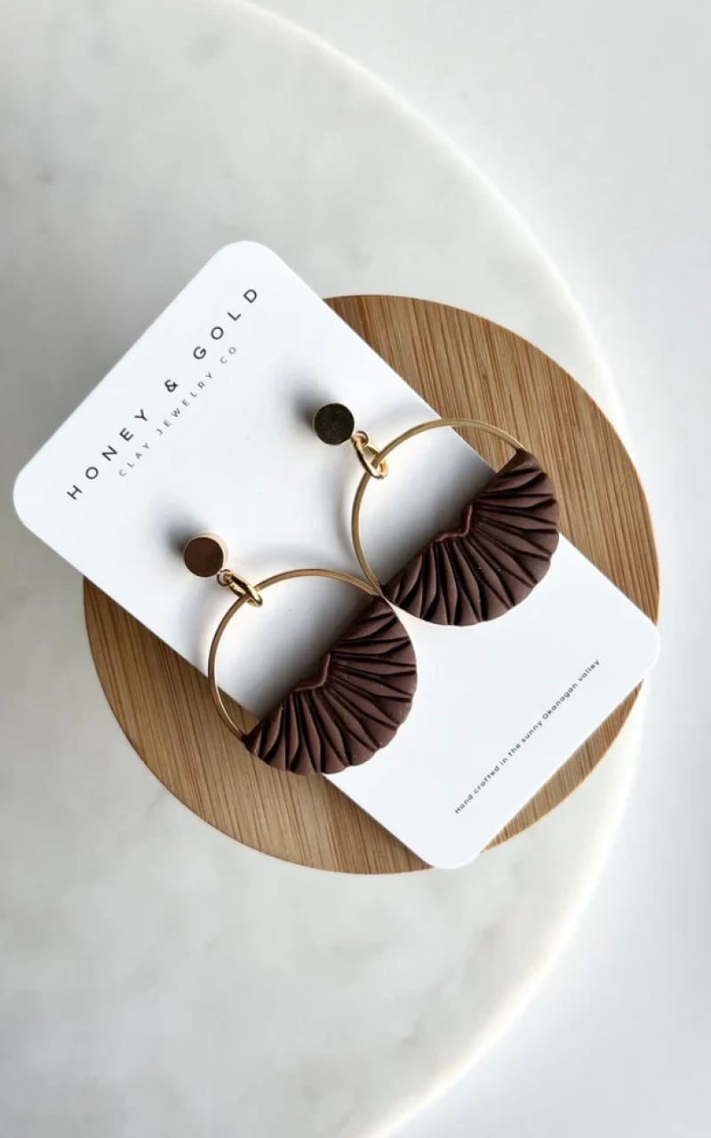 Honey & Gold Jewelry Co- Helios Earrings - jewelry