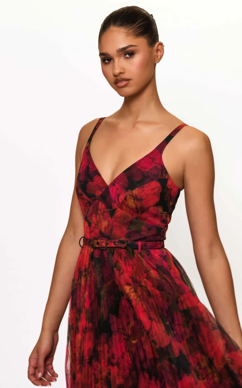 Hutch- Joanna Pleated Tulle Gown - DRESS