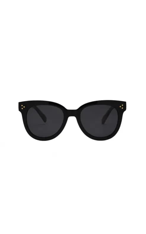 I SEA- Cleo Polarized Sunglasses - BLACK/SMOKE