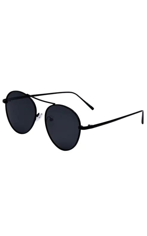 I SEA- Ahoy Polarized Sunglasses - Matt Black/ Smoke