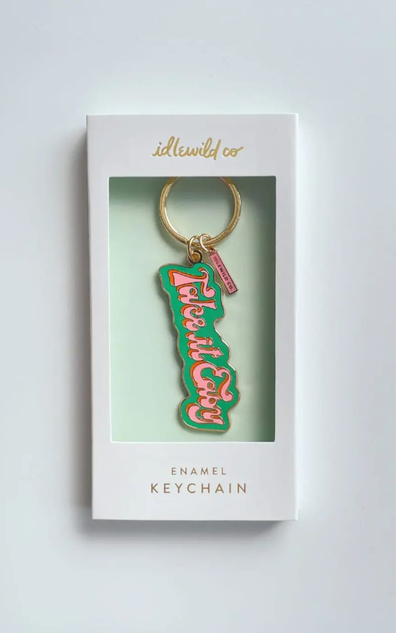 Idlewild Co.- Take It Easy Keychain - Gift & Home