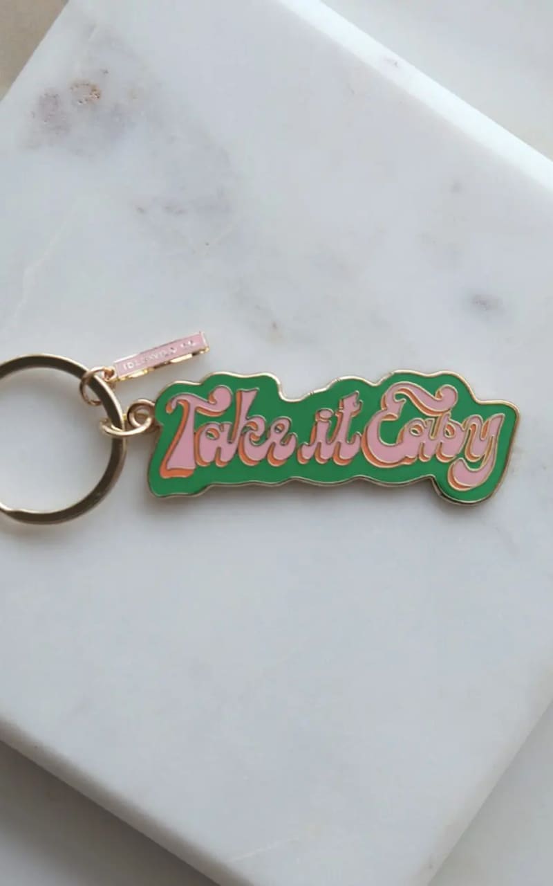 Idlewild Co.- Take It Easy Keychain - Gift & Home