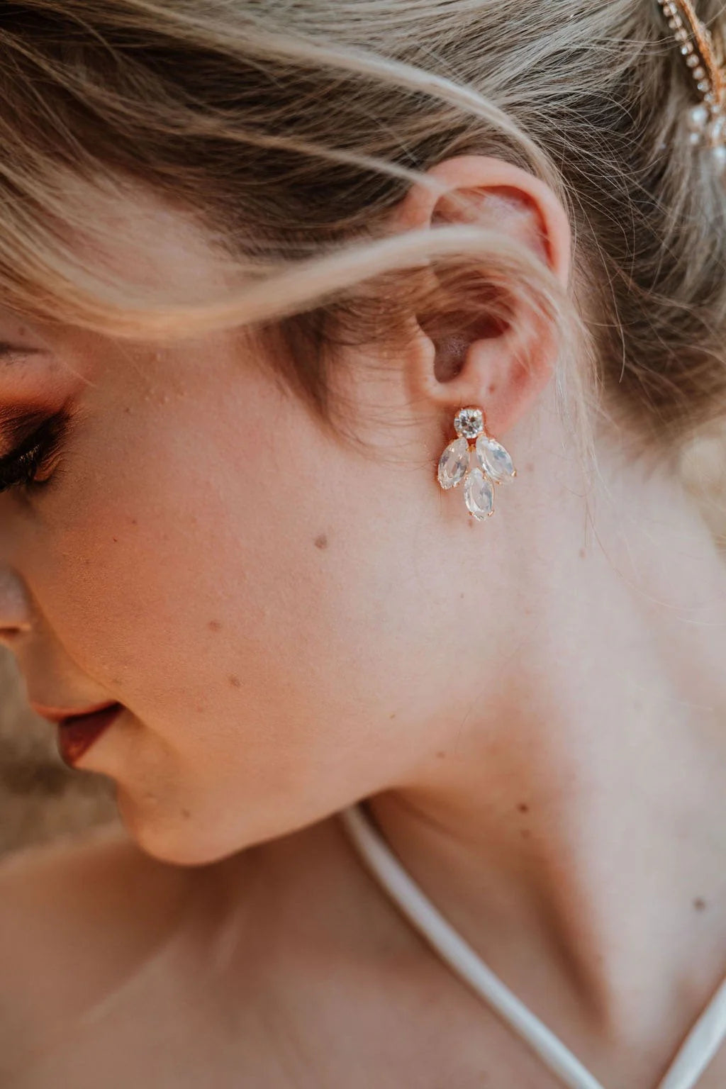 Luna + Stone- Opal Nora Earrings
