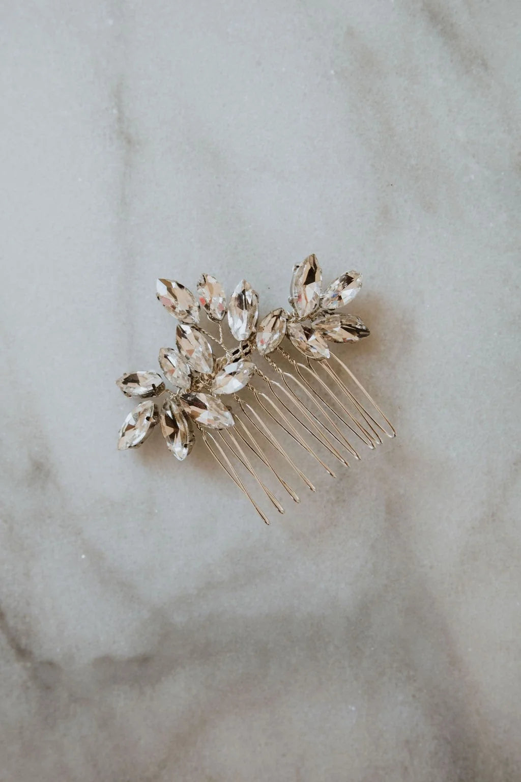 Luna + Stone - Acacia Hair Comb in Silver