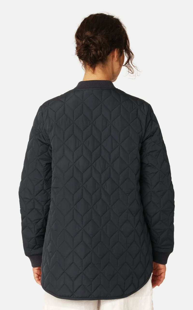 Ilse Jacobsen- Quilt Jacket in Dark Indigo - Outerwear