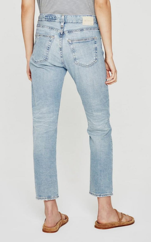 AG Jeans- Ex Boyfriend Slouchy Slim in 20 Years Fossil -