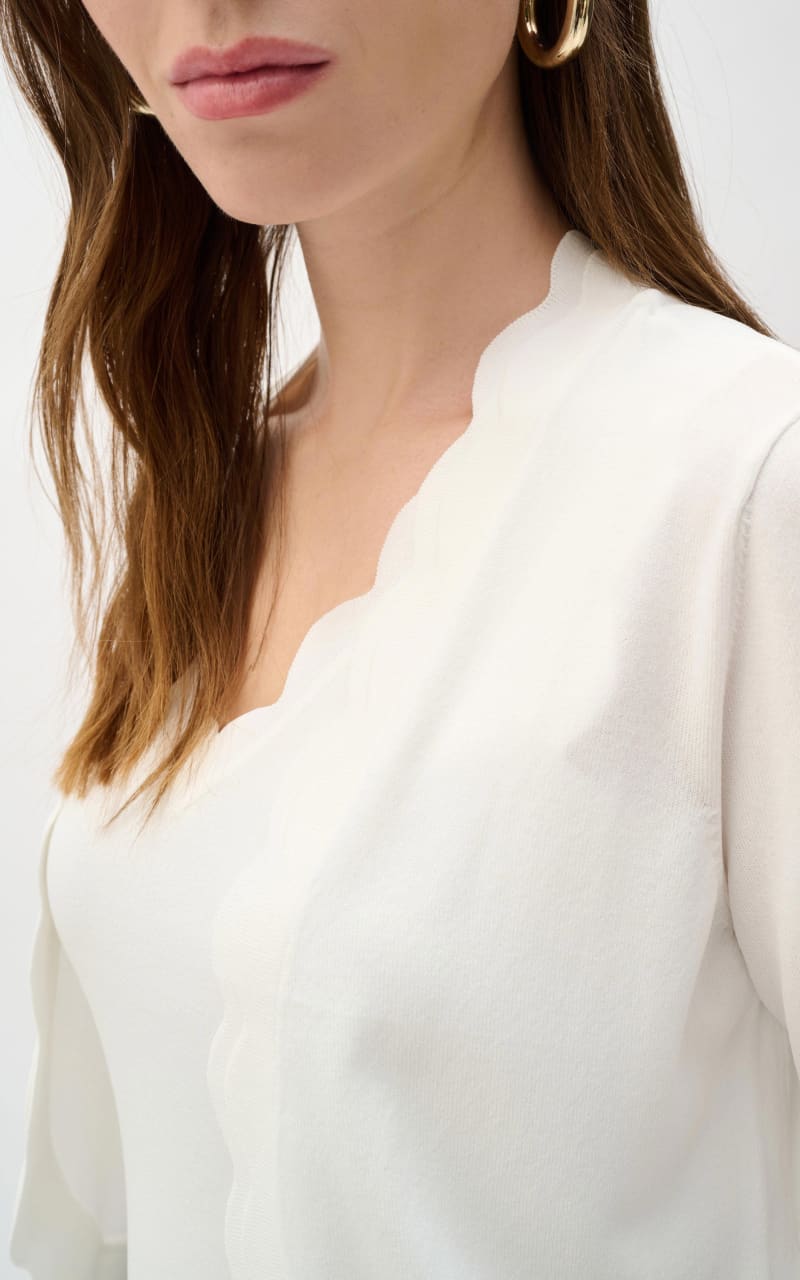 Joseph Ribkoff- Sweater Knit Fitted Bolero Cardigan