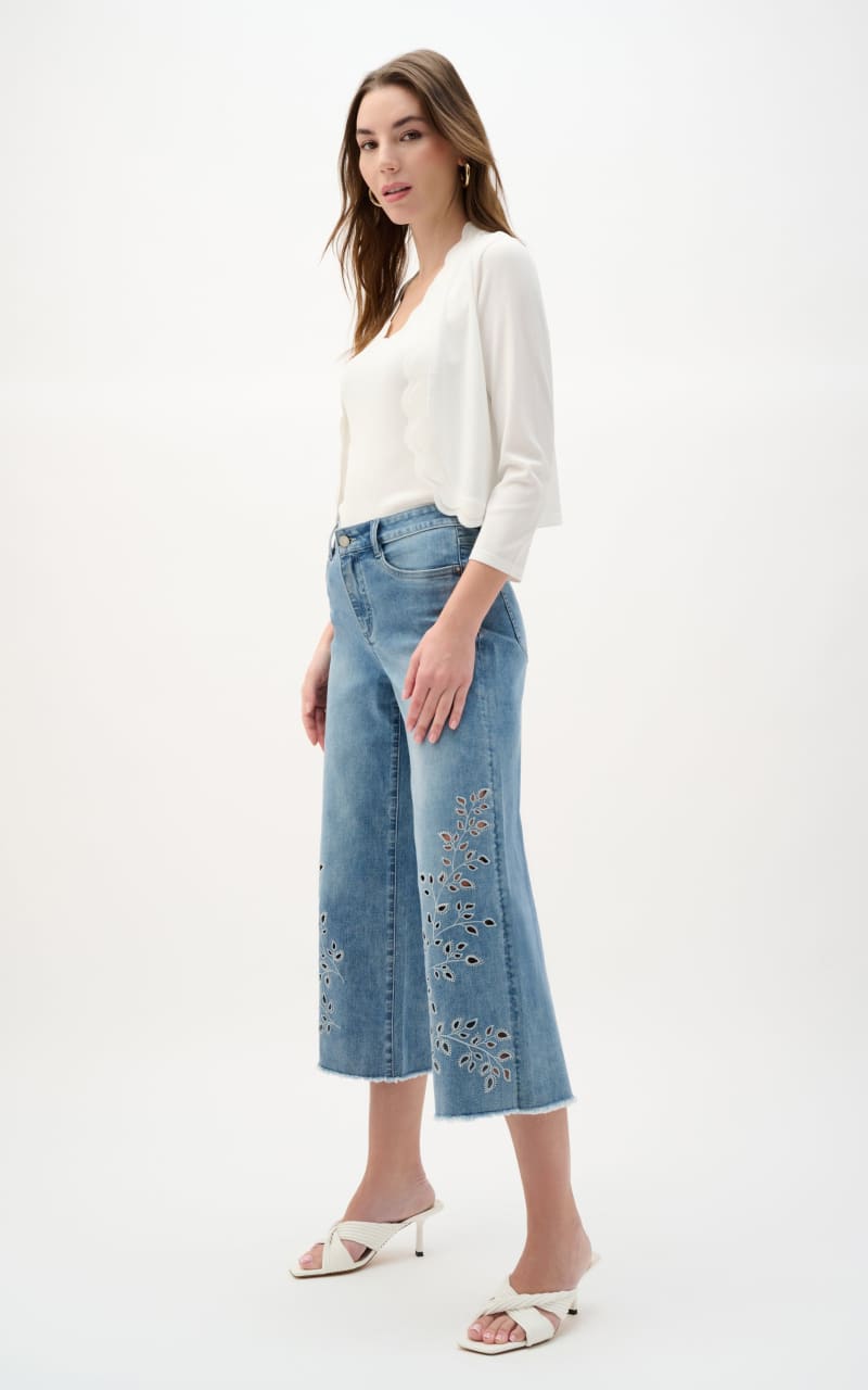 Joseph Ribkoff- Sweater Knit Fitted Bolero Cardigan