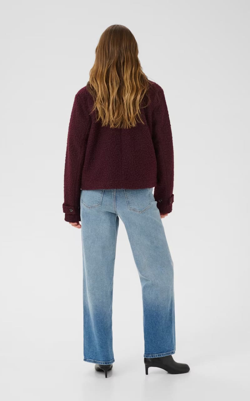 Kaffe- Anne Jacket in Fudge - Outerwear