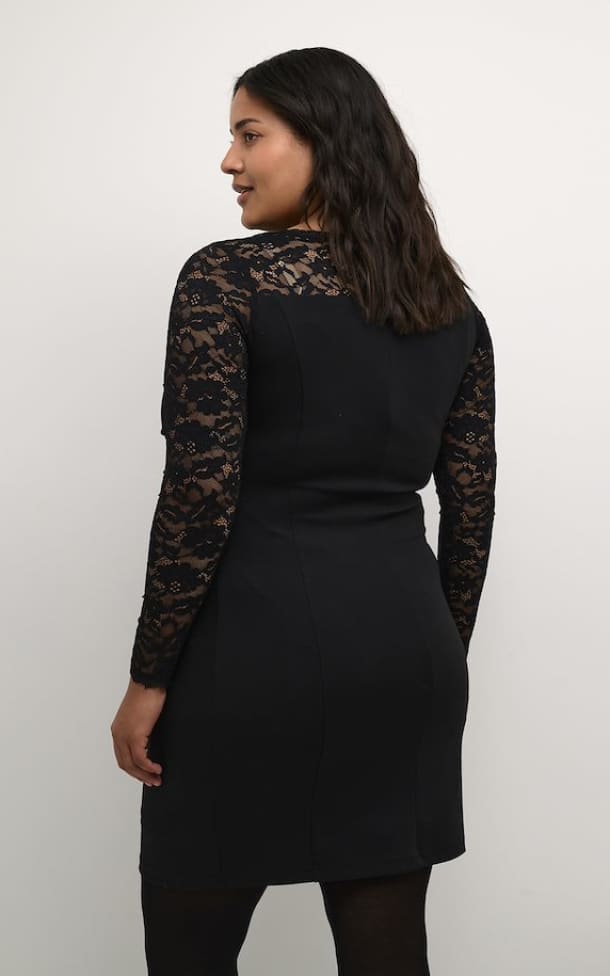 Kaffe Curve - Cindi Lace Dress - dress