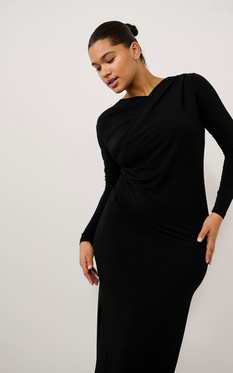 Kaffe Curve- Caidi Jersey Dress