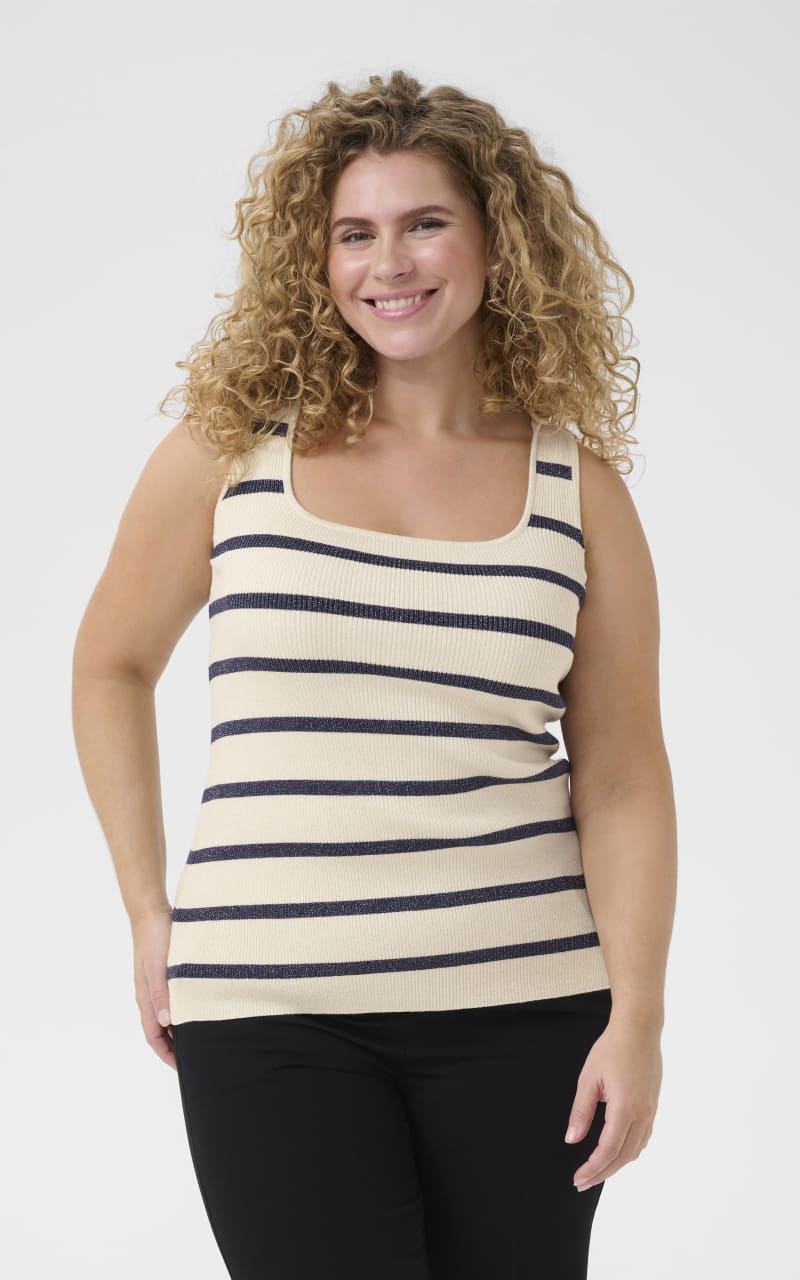 Kaffe Curve- Morina Knit Tank - T-SHIRT & TANK