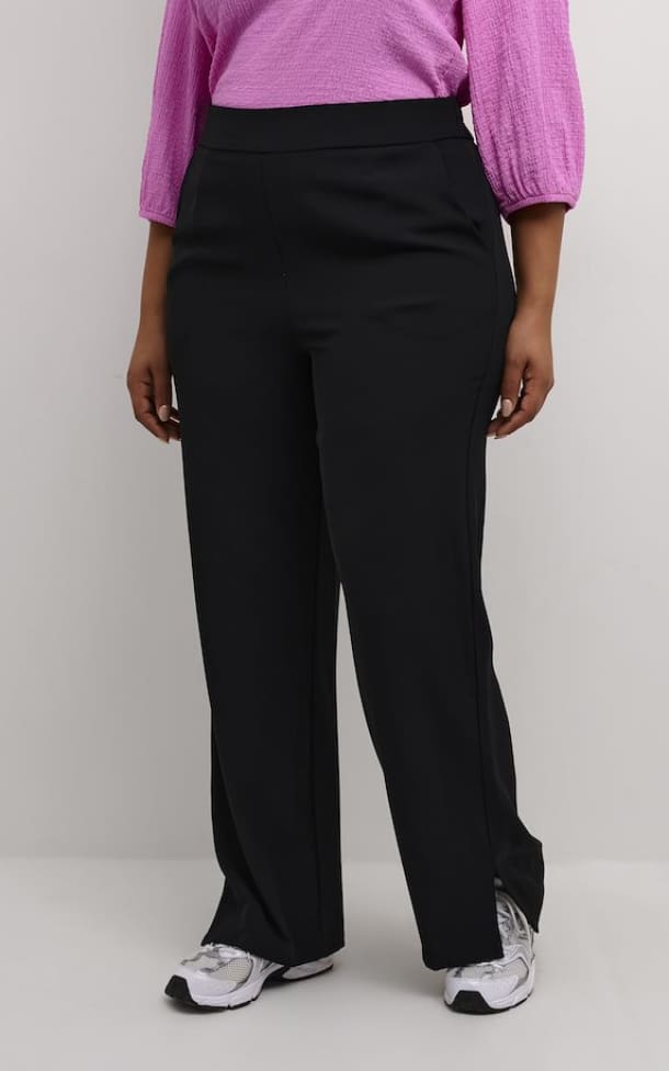 Kaffe Curve - Signe Wide Leg Trouser - bottom