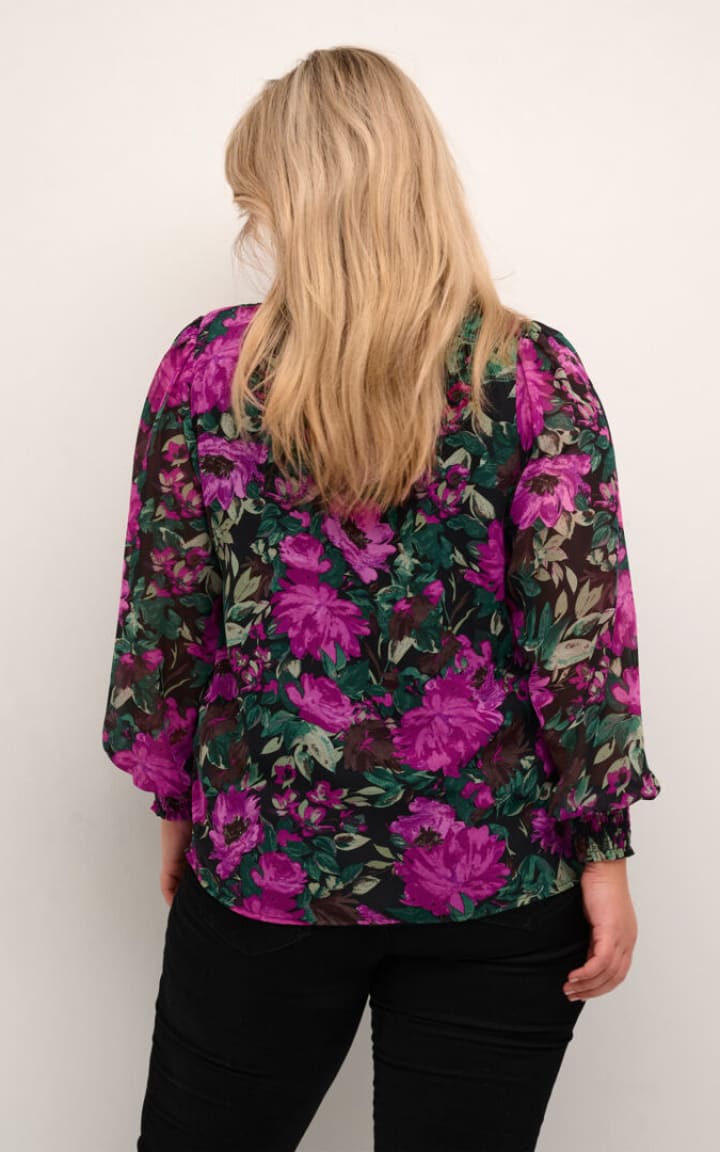 Kaffe Curve- Willie Floral Blouse