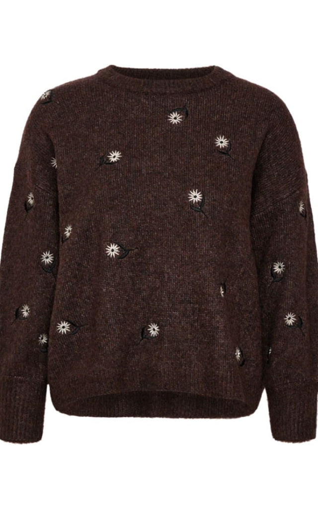 Kaffe- Joanna Flower Sweater - sweater