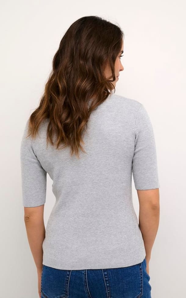 Kaffe- Amalie Cutout Top - Shirts & Tops