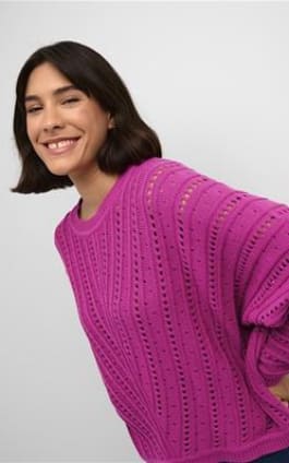 Kaffe- Jolie Knitted Pullover - sweater