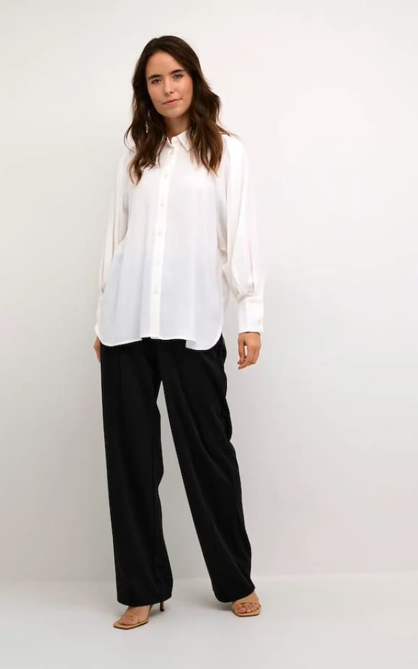 Kaffe- Lea Button Top - Blouse