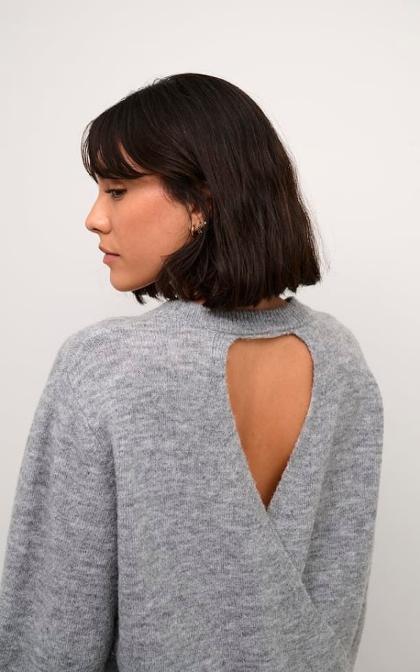 Kaffe- Malene Open Back Pullover - sweater