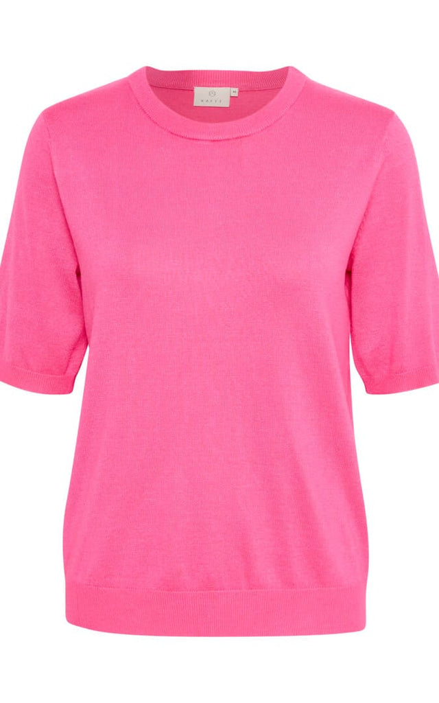 Kaffe- Lizza Pullover in Shocking Pink - sweater