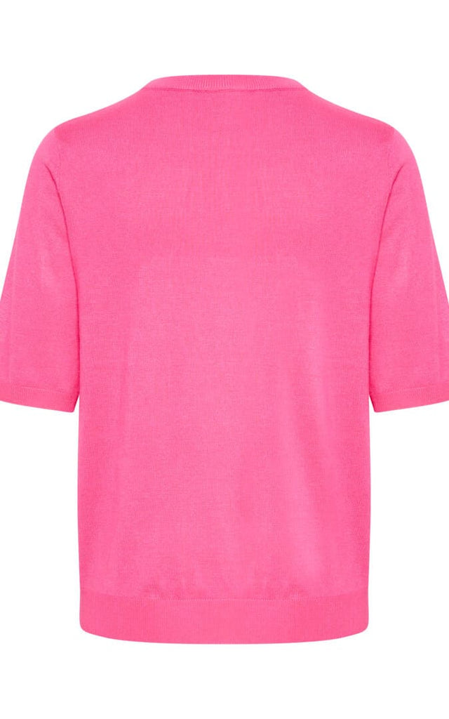 Kaffe- Lizza Pullover in Shocking Pink - sweater