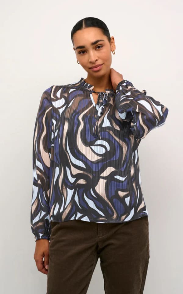 Kaffe - Margo Abstract Print Blouse