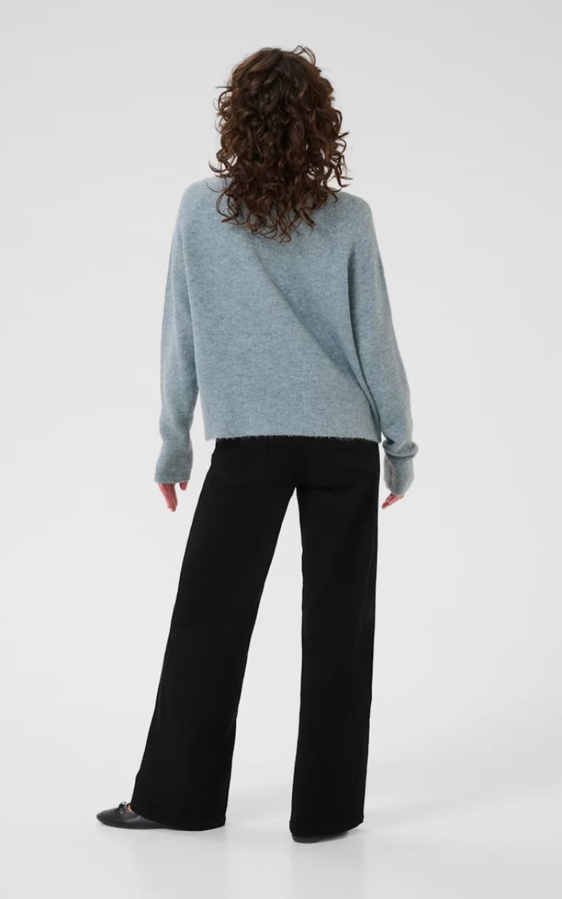 Kaffe- Niel Sweater in Windward Blue - SWEATER & SWEATSHIRT