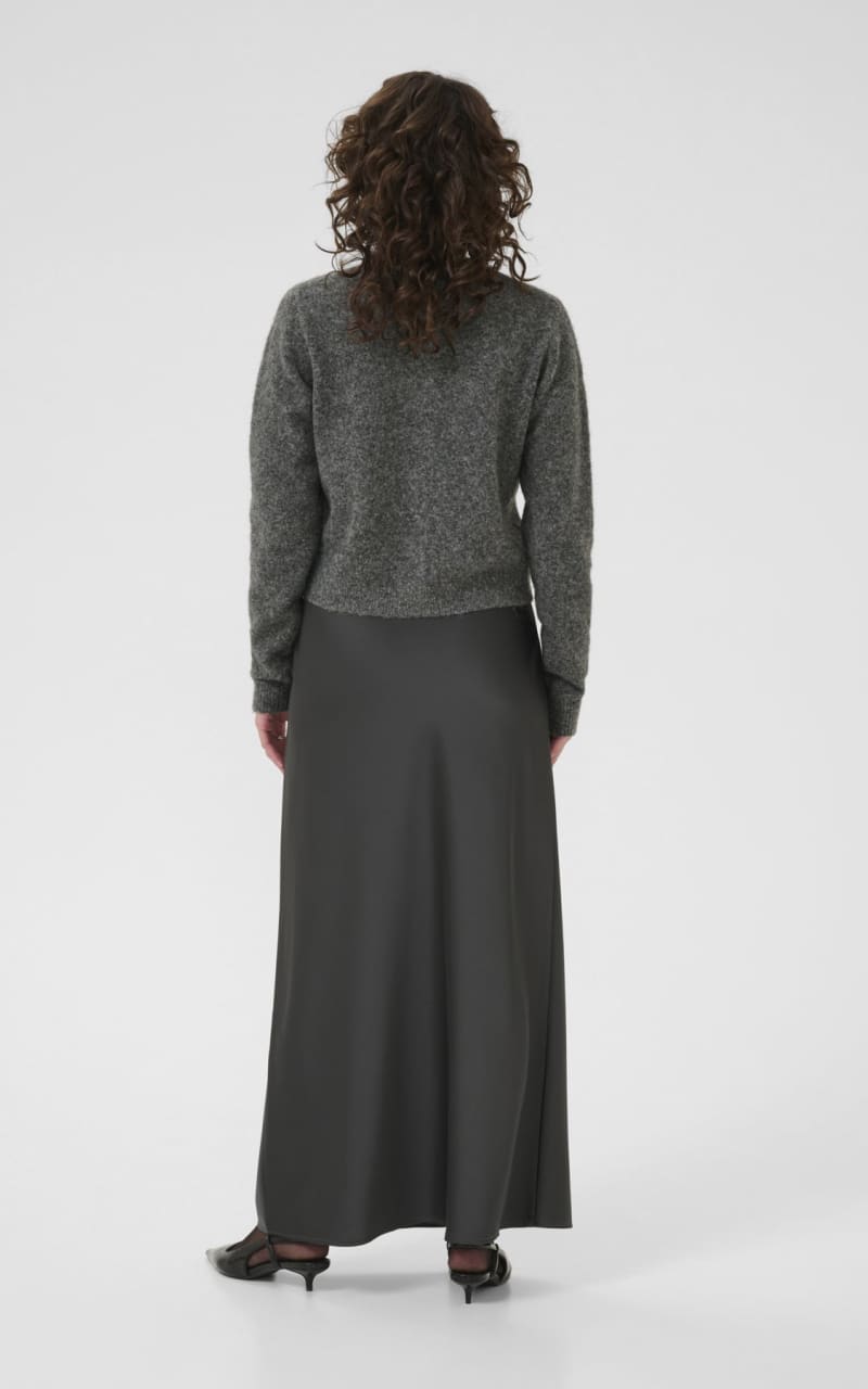 Kaffe- Roxy Cardigan in Grey Melange - SWEATER & SWEATSHIRT