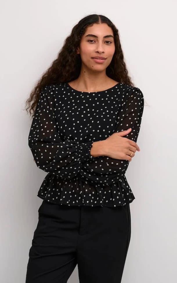 Kaffe - Sally Dot Blouse