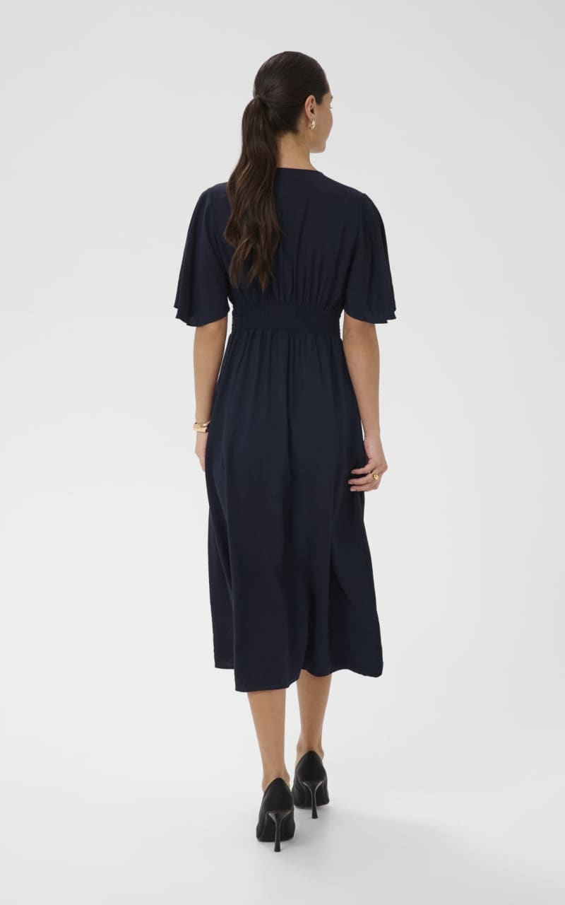 Kaffe- Sirena Dress in Midnight Marine - DRESS