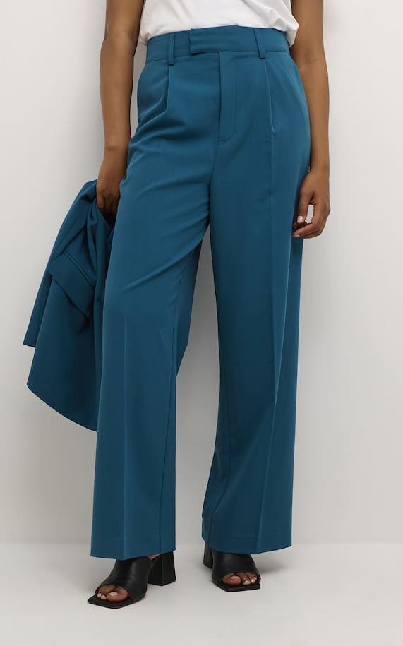 Kaffe- Solvej Wide Pants - pant