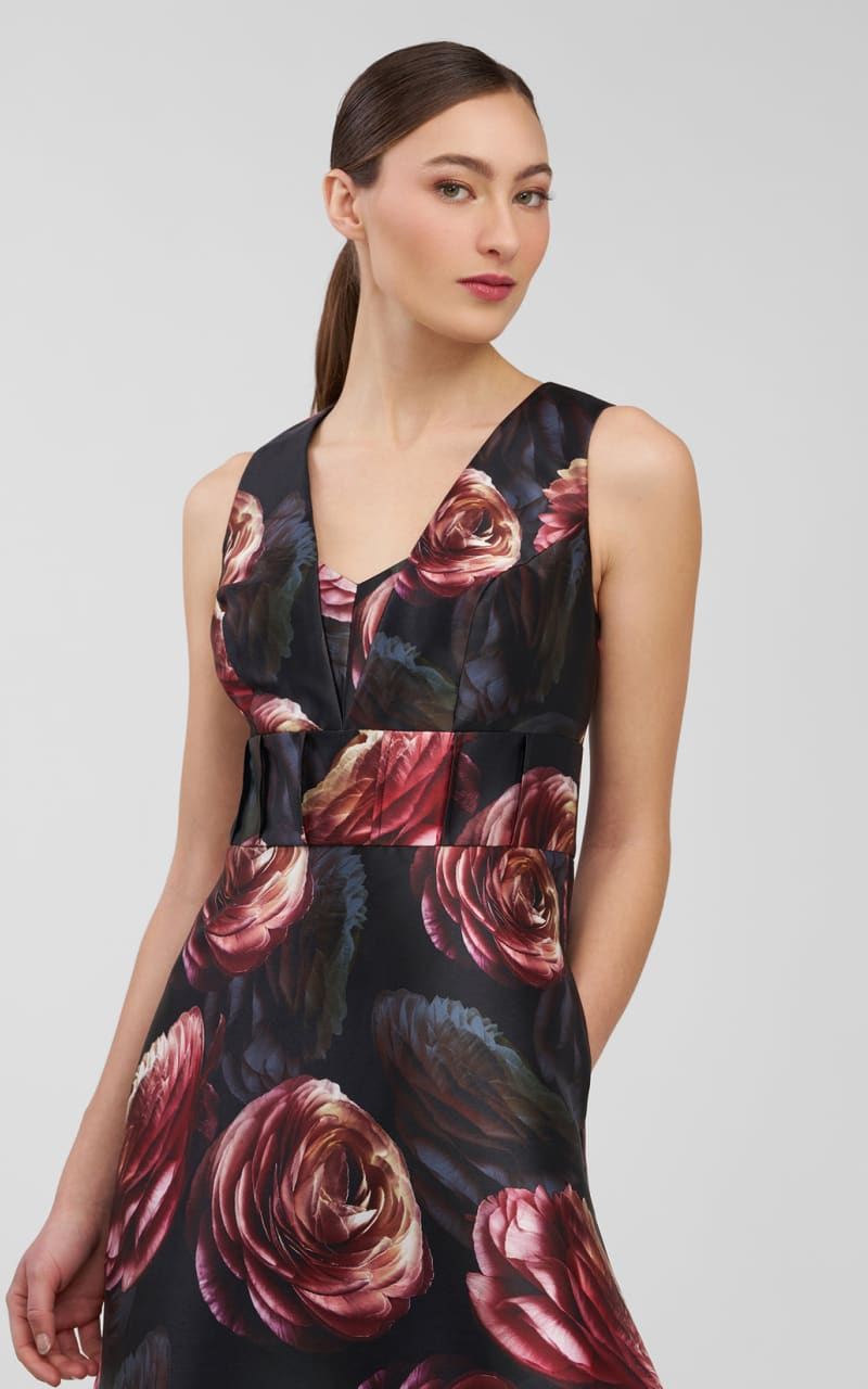 Kay Unger Antonia Midi Dress in Primrose DRESS