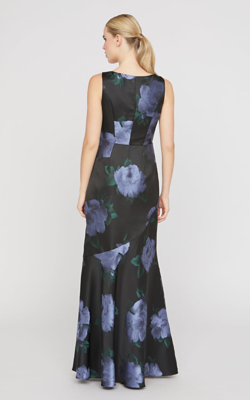 Kay Unger- Athena Gown in Black - DRESS