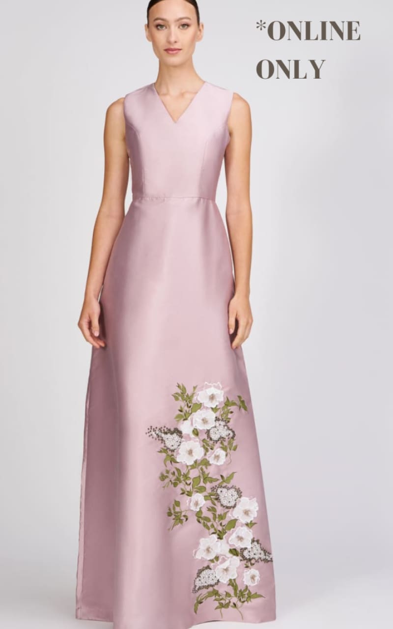 Kay Unger - Aurelia Gown in Woodrose - DRESS
