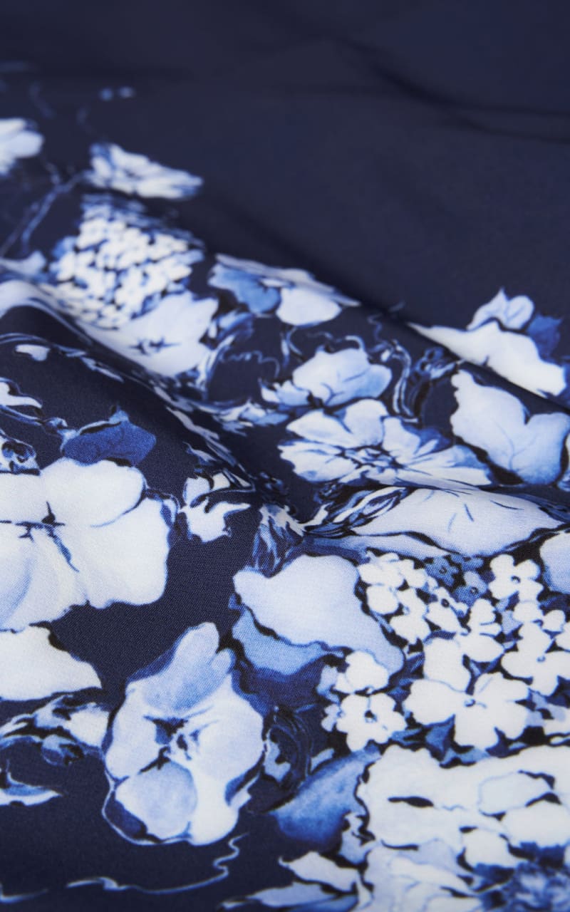 Kay Unger- Esti Walk Thru Jumpsuit in Midnight Blue