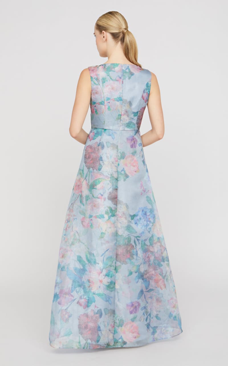 Kay Unger- Merida Gown in Spring Mist - DRESS